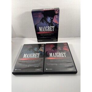 Maigret Complete Collection Michael Gambon 12 Episodes on 4 Discs DVD SET
